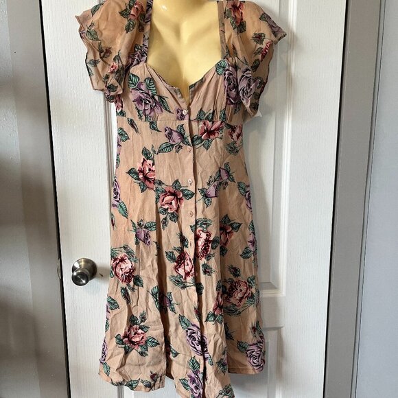 GAIL GARNER Dresses & Skirts - Gail Garner 90s Size S Y2k Vintage Floral Dress Vintage